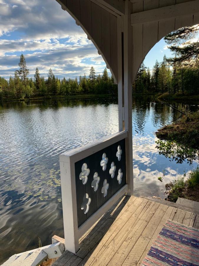 Off-Grid Cabin In Nattavaara Lapland Esterno foto