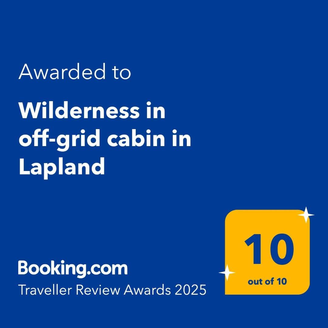 Off-Grid Cabin In Nattavaara Lapland Esterno foto
